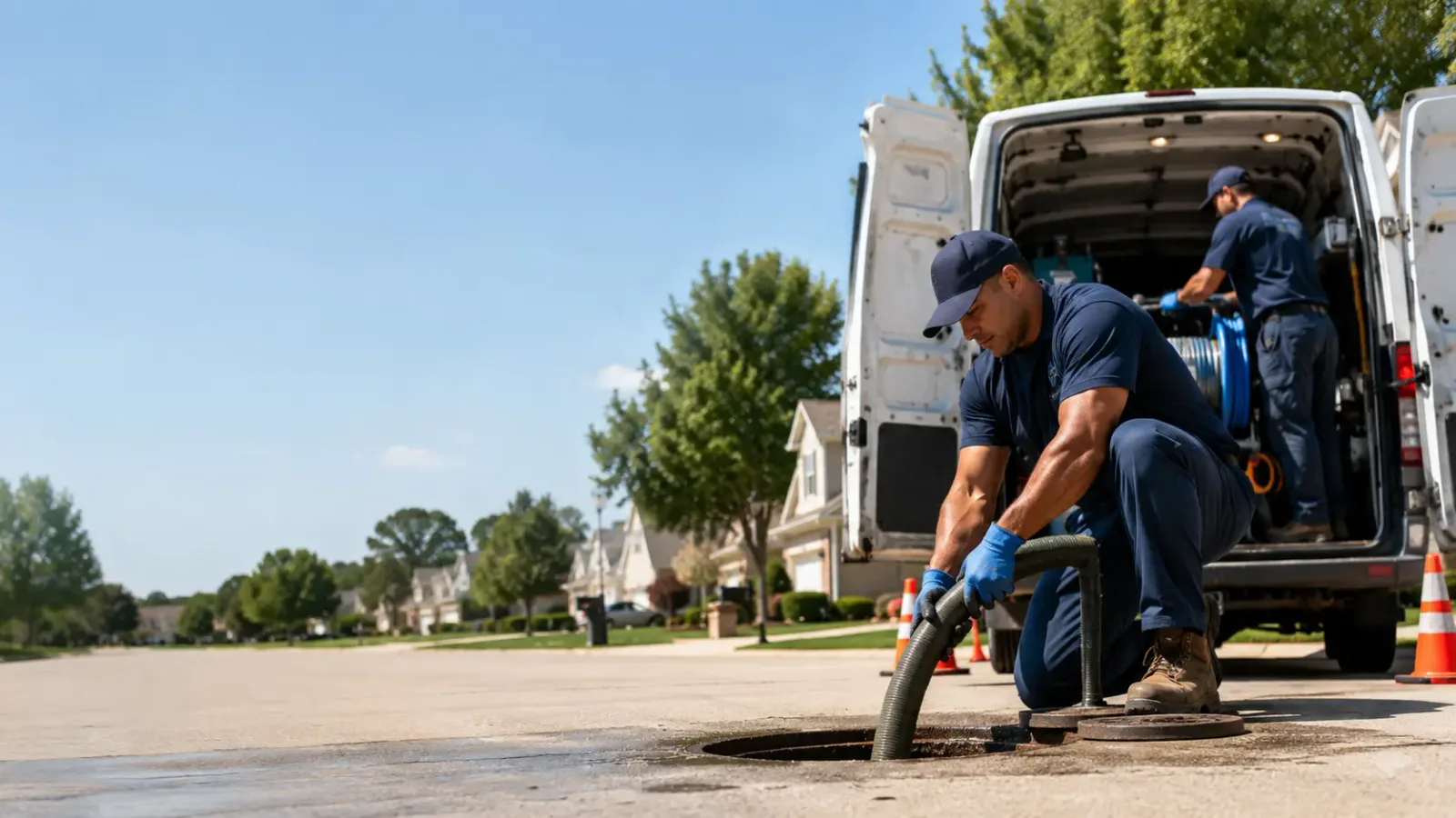 Sewer Backup Cleanup services in Newtown, PA